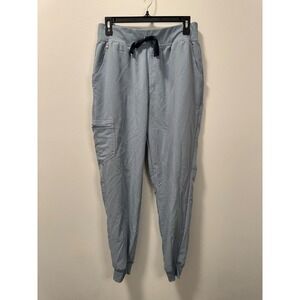 FIGS Technical Collection HW Zamora Scrub Jogger Pants L/T Dusty Blue  PO 5858